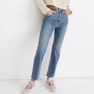 MADEWELL Slim Demi Boot Jeans